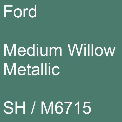 Ford, Medium Willow Metallic, SH / M6715.